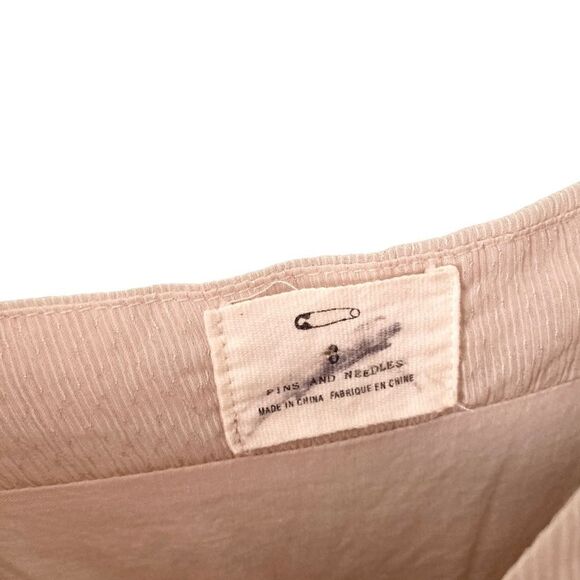 Pins and Needles Anthropologie Ruffle Sleeveless Mini Dress in Size 8 - Picture 7 of 11